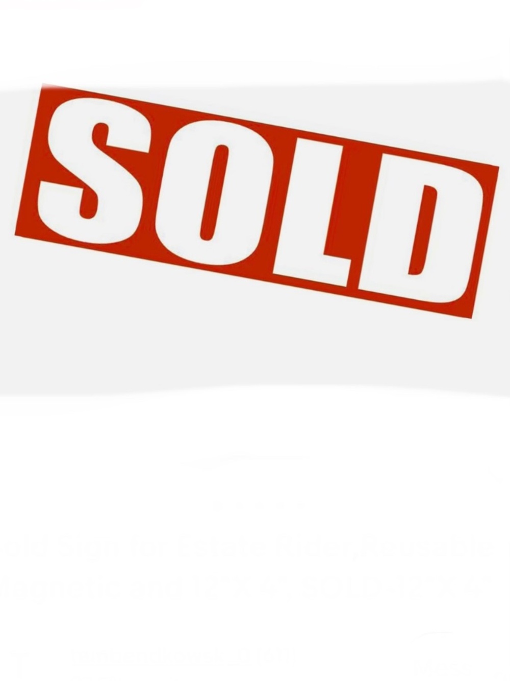 Not for sale